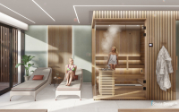 Privátní sauna-wellness prostor v