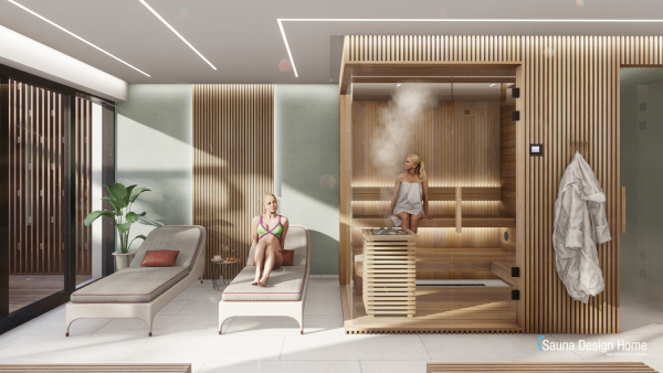 Privátní sauna-wellness prostor v